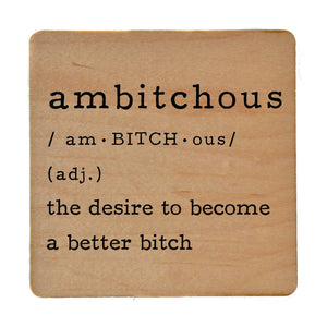 Driftless Studios - Funny Coasters (Assorted - *Contains Profanity*)