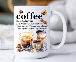 Avery Lane Gifts - Coffee: Magical Substance Mug (15 oz)