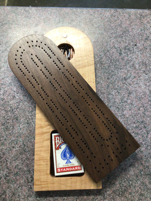 Handcrafted Rich Bailey - Wooden Cribbage Boards (Assorted)