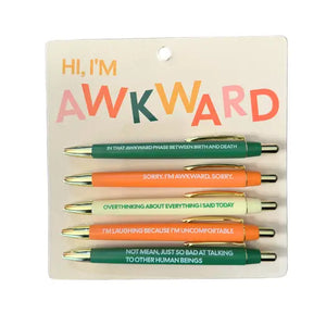 Fun Club - Awkward Pen Set
