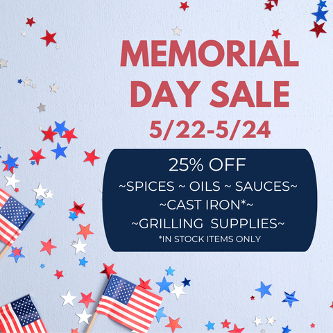 Memorial Day Sale!