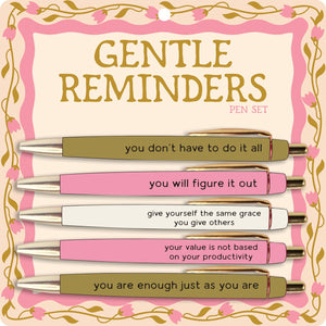 Fun Club - Gentle Reminders Pen Set