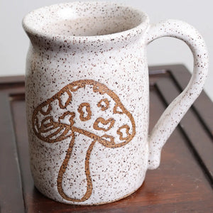 Sawdust and Clay - Artisan Nature Mugs - Msuhroom