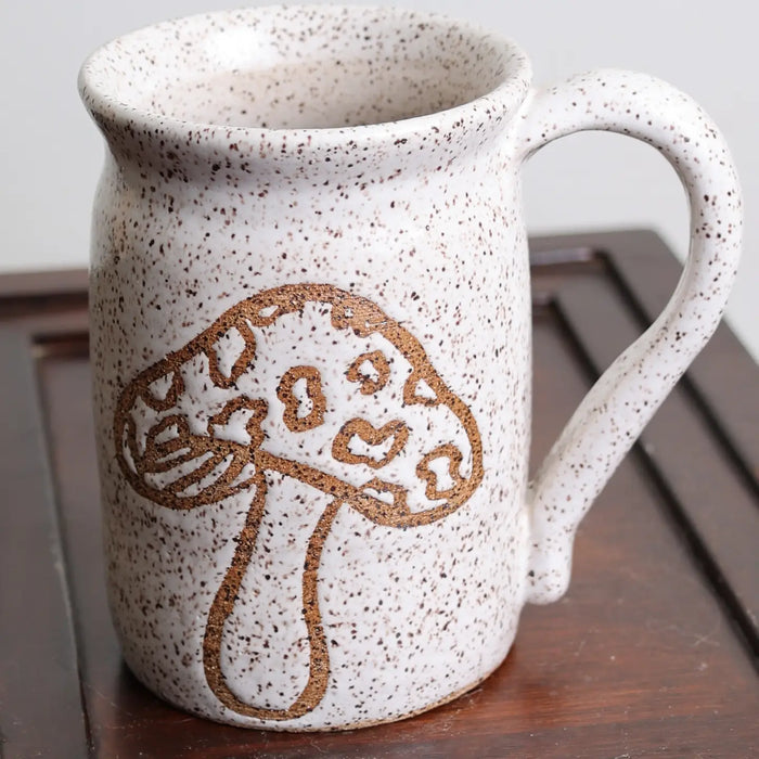 Sawdust and Clay - Artisan Nature Mugs - Msuhroom