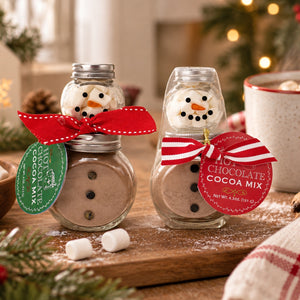 Too Good Gourmet - Mini Snowman Jar Cocoas (Assorted Styles Sold Separately)