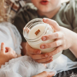 Woodsy Wicks - Sugared Lemon Candle 12oz.