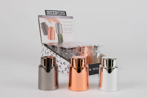 Corkpops - Metalic Vacuum Stoppers