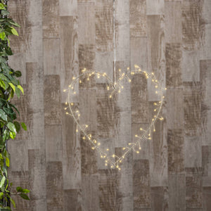 The Gerson Companies - Electric Lighted Iron Hearts (Assorted Sizes)