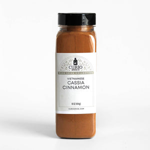 Curio Spice Co. - Vietnamese Cassia Cinnamon Ground Bulk Jar (16oz)