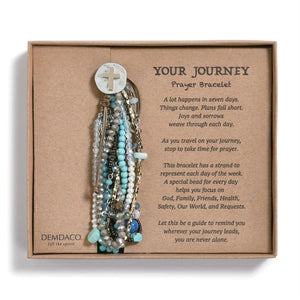 Demdaco - Your Journey Prayer Bracelet