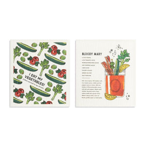 Demdaco - Bio Dish Cloths Set of 2 (Assorted)