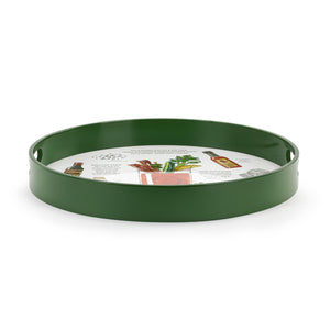 Demdaco - Bloody Mary Round Serve Tray