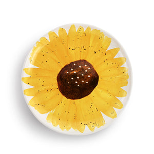 Demdaco - Sunflower Ceramic Plate (Assorted Sizes)