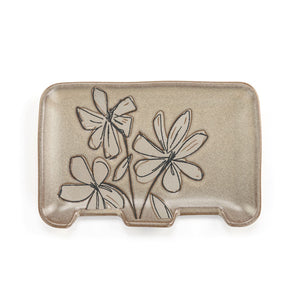 Demdaco - Magnolia Double Spoon Rest
