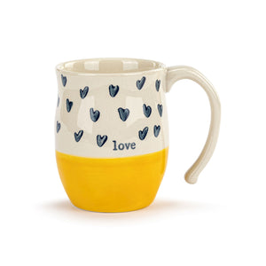 Demdaco - Love Heart Brights Mug 16oz
