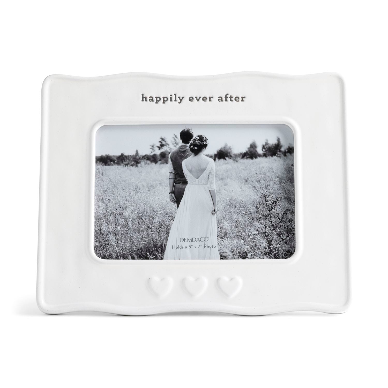 Demdaco - Happily Ever After Ceramic Boxed Frame 5x7in – Sass at Home
