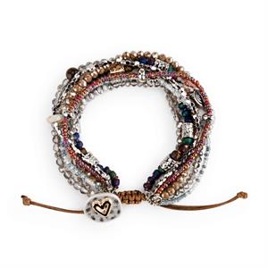 Demdaco - Beaded Love Bracelet (Assorted)