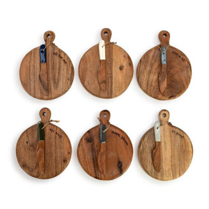 Demdaco - Mini Wood Serving Board (Assorted)