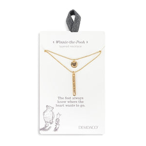 Demdaco - Follow your Heart Layered Necklace