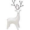 Primitives By Kathy - Black & White Deer Figurine