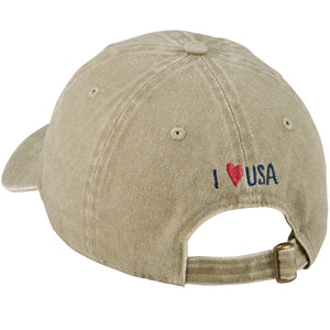 Primitives by Kathy - I Love USA Baseball Cap