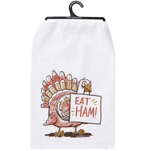 Primitives By Kathy - Eat Ham Kitchel Towel