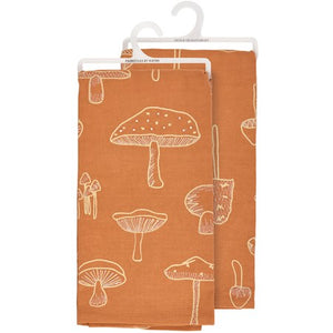 Primitives By Kathy - Mushrooms Kitchen Towel