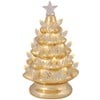 Primitives by Kathy - Lighted Gold Ceramic Tree