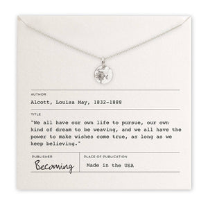 Becoming Jewelry - Sterling Silver or 14k Gold Fill Ecouragment Necklaces (Assorted)