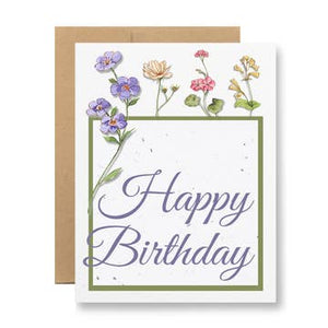 Seedy Cards - Plantable Seed Paper Greeting Card