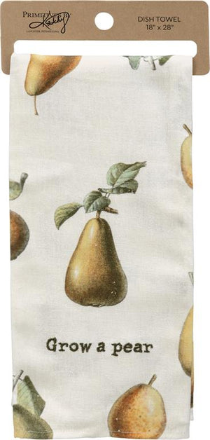Primitives by Kathy - Grow a Pear Kitchen Towel