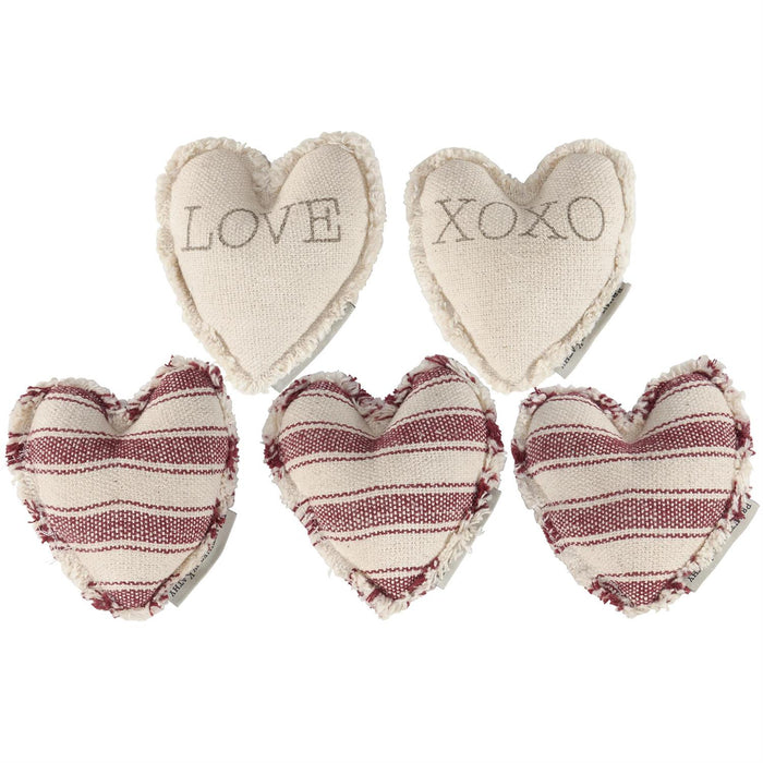 Primitives by Kathy - Love Fabric Heart Set