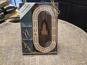 Cast & Carve - Mini Travel Cribbage Boards (Assorted)