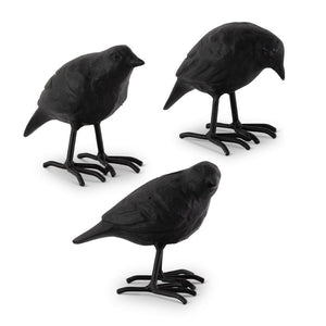 K&K Interiors - Assorted Black Metal Birds