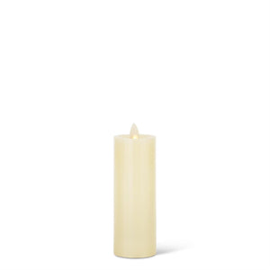 K&K Interiors - Ivory Wax Luminara Slim Indoor Pillar Candles