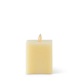 K&K Interiors - Square Ivory Indoor Luminara Candles