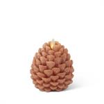 K&K Interiors - Assorted Pinecone Wax Indoor Pillar Luminara Candles