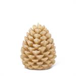 K&K Interiors - Assorted Pinecone Wax Indoor Pillar Luminara Candles