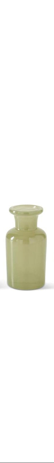 K&K Interiors - Hand Sprayed Small Green Class Vases (Assorted)