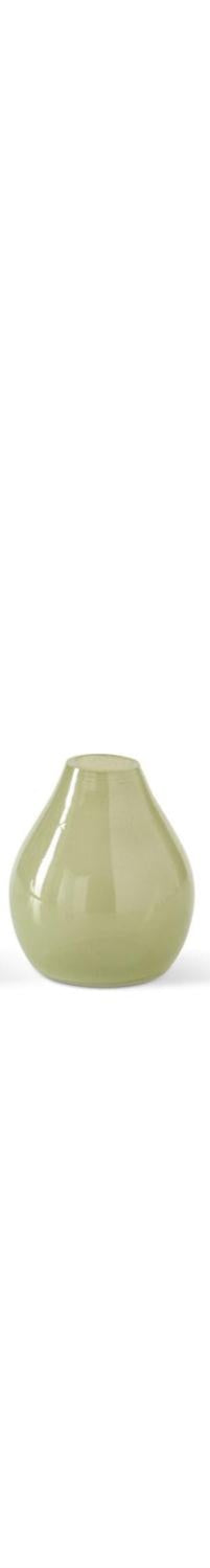 K&K Interiors - Hand Sprayed Small Green Class Vases (Assorted)