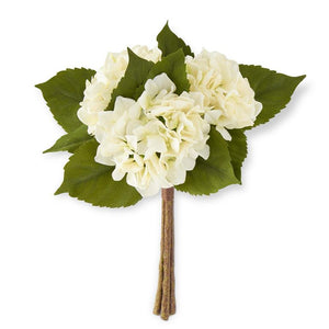K&K Interiors - 15 inch Hydrangea Bundles (Assorted Colors)