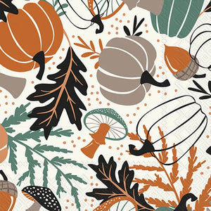 Boston International- Paper Cocktail Napkins Assorted