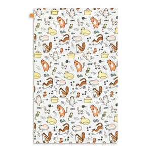 Demdaco - Cat Breeds Cotton Twill Kitchen Towel