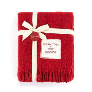 Demdaco - Warm Toes and Hot Cocoas Blanket