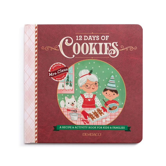 Demdaco - Mrs. Claus' 12 Days of Cookies Recipe Book