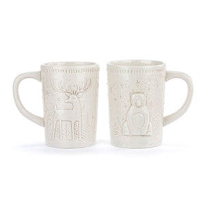Demdaco - Winter Scene Mugs (Assorted)