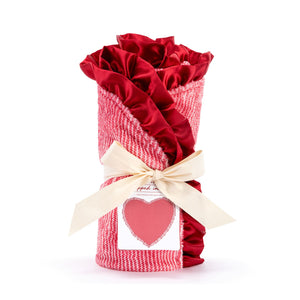 Demdaco - Wrapped in Love Red Heart Shaped Baby Blanket