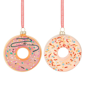 Demdaco - Sprinkle Donut Ornaments (Assorted)
