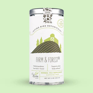 Flying Bird Botanicals - Farm & Forest – Loose Leaf Tin