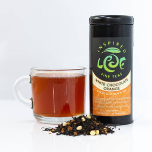 Inspired Leaf Teas - White Chocolate Orange Loose Tin